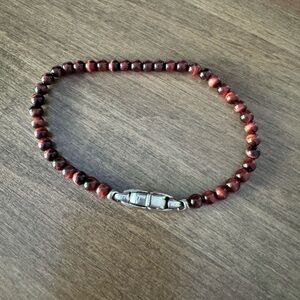 David Yurman Red Beaded Bracelet